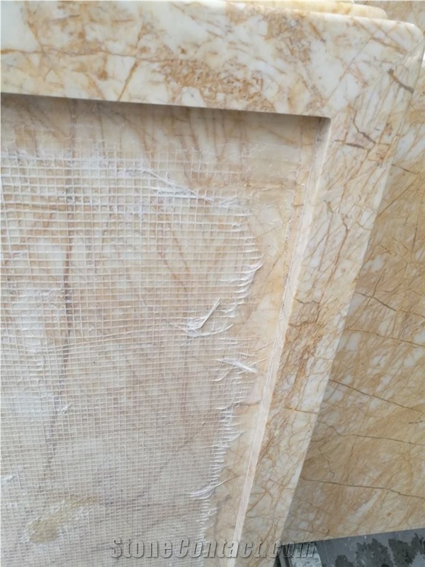 Polished Greece Gold Spider Marble, Golden Spider Marble, White Marble Slabs, Tiles