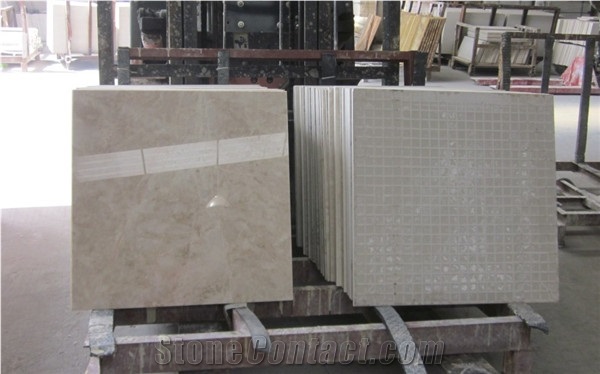 Turkish Natural Stone Cappucino Marble, Marble Composite Tile, Marble Flooring