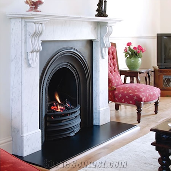 White Cultured Marble Fire Place, How To Clean White Marble Fireplace Surround