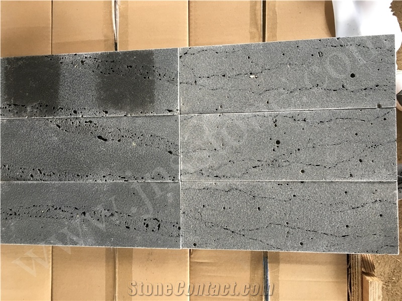 Grey Basalt /Lava Stone Basalt/Lavastone China/Cut to Size/Tiles/Lava Stone/Hainan Grey/ Walling,Flooring,Cladding