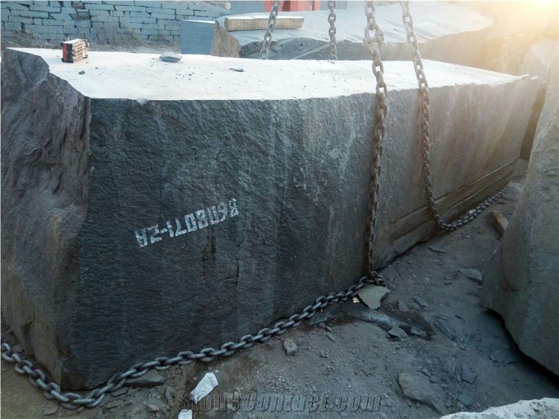 Big Size Shanxi Black Granite Block