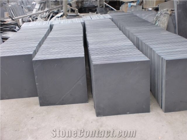 Black Quartzite, Black Quartzite Tiles & Slabs, Walling & Flooring