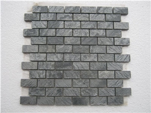 Silver Slate, Silver Slate Cultured Stone, Wall Cladding, Stacked Stone Veneer