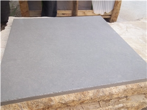 China Origin Grey Sandstone Tile, Gray Shandong Sandstone for Wall and Floor Covering, Exterior Interior Decoration Building Pattern