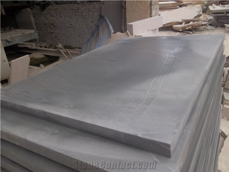 China Origin Grey Sandstone Tile, Gray Shandong Sandstone for Wall and Floor Covering, Exterior Interior Decoration Building Pattern