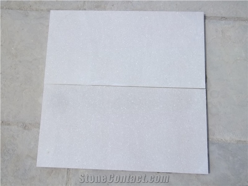 China Origin White Sandstone Tile White Shandong Sandstone For