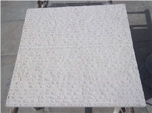 China Origin White Sandstone Tile, White Shandong Sandstone for Wall and Floor Covering, Exterior Interior Decoration Building Pattern