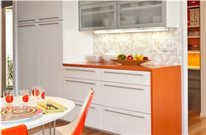 Pure Dark Orange Quartz Kitchen Cabinet Tops, Quartz Worktops, Quartz Surface, Quartz Stone Tops, Quartz Kitchen Island Tops, Quartz Desktop, Quartz Tops