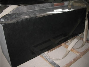 Stone Wash Bowl Shanxi Black Polished Granite Oval Sinks, Elipse Wash Basins Set on Kitchen Countertop or Bathroom Vanity Top