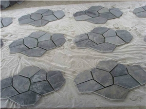 Good Quality Natural Slate Stone Culture Stone,Black Color Tile for Floor,Honed Surface Finished Slate Floor Tiles