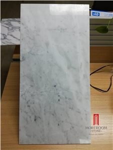 Super Thin White Marble Tiles, Marble Wall/Floor Covering Tiles