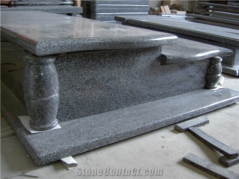 Black Granite Tombstone/Headstone/Gravestone