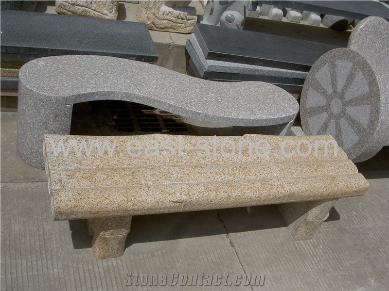 China Granite Bench Chair/Stone Bench Exterior Stone