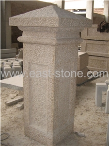 Granite Gate Post/Stone Gate Column