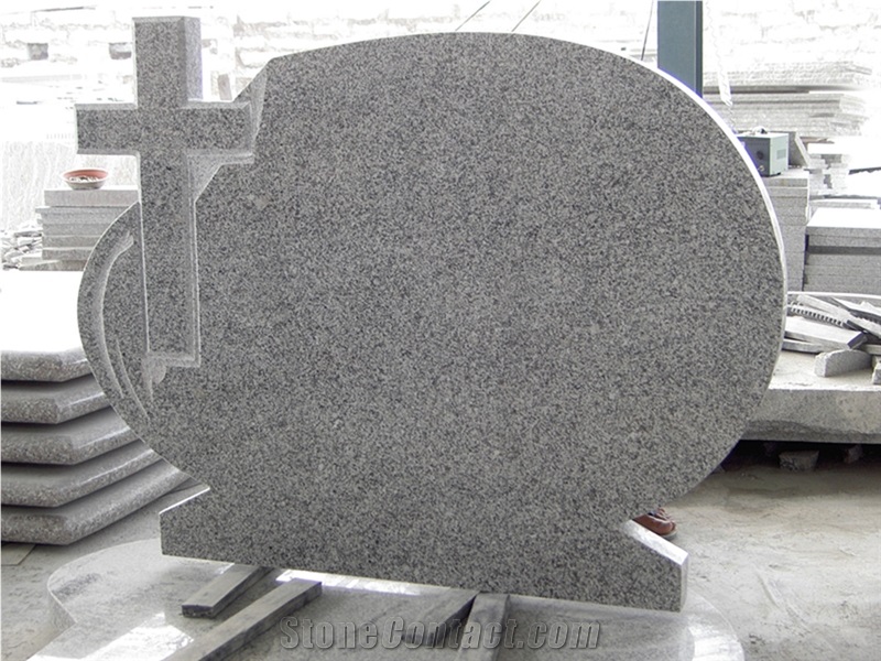 Grey Granite Tombstone/Headstone/Monument/Gravestone