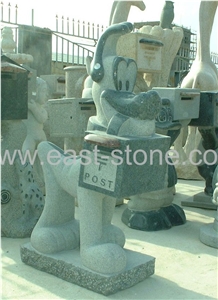 Stone Status/Animal Sculpture/Gradon Sculpture/Handcarved Landscape Sculpture/Gradon Decorations
