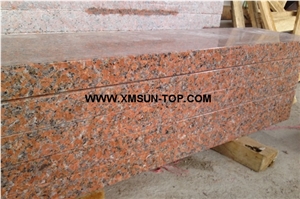 G562 Granite Kerbstones/Maple Leaf Red Granite Kerb Stone/G 651 Granite Curbstone/Maple Leaf Red Granite Road Stone/Maple Red Granite Side Stone/China Capao Bonito Granite Kebs