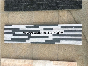 Mixed Color Waterfall Cultured Stone/Multicolor Stacked Stone/ Multicolor Stackstone/Mixed Color Culture Stone/Thin Stone Veneer/Ledge Stone for Wall Cladding/Garden Waterfall/Pool Warterfall