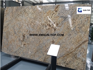 Polished Chinese Golden Persa Granite Slabs&Gangsaw Big Slab&Customized/China Granite Panels/China Granite for Wall Covering&Wall Cladding/China Granite for Flooring&Floor Covering