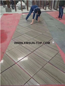 Polished Elegance Wood Grain Marble Tiles&Cut to Size/Coffee Wooden Marble Floor Tiles/Coffee Serpeggiante Marble Floor Pavers/China Serpeggiante Marble Panels/Coffee Wood Veins Marble Flooring