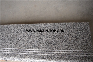 Polished G623 Granite Steps/Barry White Granite Stairs/China Bianco Sardo Granite Stair Riser/Rose Beta Granite Stair Treads/Gamma Grey Granite Stair/Haicang White Granite Stair