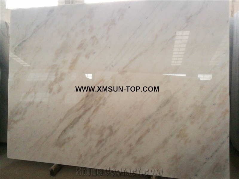 Polished Guangxi White Marble Tiles & Slabs/China Carrara White Marble Slabs/China White Marble for Wall Covering&Flooring/Chinese White Marble Panels/Guangxi Bai Marble Slab/Hotel Interior Decoration