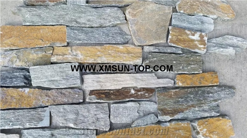 Random Loose Culture Wall Stone/Mixed Color Loose Stone/Loose Culture Stone for Wall Cladding/Stone Wall Decor/Feature Wall