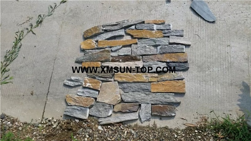 Random Loose Culture Wall Stone/Mixed Color Loose Stone/Loose Culture Stone for Wall Cladding/Stone Wall Decor/Feature Wall