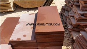 Red Sandstone Tiles&Cut to Size/Dark Red Sandstone Tiles/Red Sandstone Wall Tiles/Red Sandstone Floor Tiles/Red Sandstone for Wall Cladding&Floor Covering