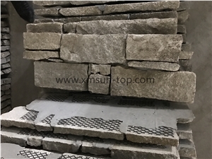 Yellow Wooden Slate Culture Stone/ Wall Cladding