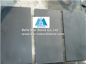 Black Honed Face Slate Floor Tiles,Charcoal Grey Honed Slate Wall Tiles,Carbon Black Honed Slate Slabs,Honed Slate Counter Top,Black Smooth Finish Slate Indoor Floor Patio,Natural Stone Pavers