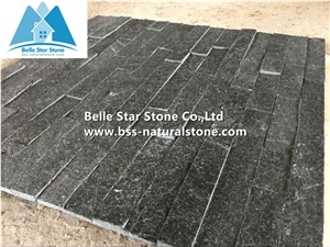 Black Quartzite Culture Stone,Black Z Clad Stone Cladding,Natural Ledger Panels,Porches Stacked Stone,Interior Black Thin Stone Veneer,Outdoor Quartzite Wall Panel