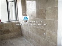 Chinese Brown Travertine Tiles,Coffee Holed Filed Travertine Floor Tiles,Polished Coffee Travertine Wall Tiles,Brushed Brown Travertine Patio Stones,Coffee Travertine Paving Stones,Natural Travertine