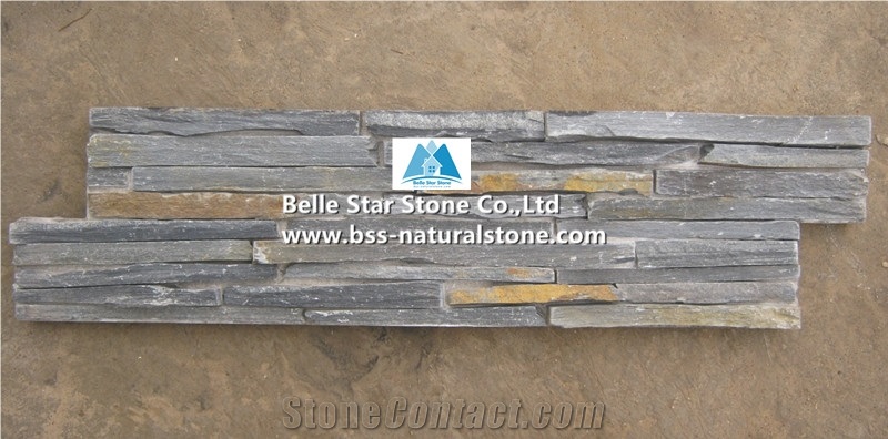 Green Slate Cemented Ledge Stone,Green Mini Stacked Stone,Natural Z Clad Stone Cladding,Split Face Slate Culture Stone,Natural Stone Wall Panel,Green Stone Veneer,Natural Ledger Panels,Wall Cladding