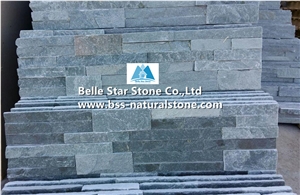Green Slate Stone Cladding,Split Face Slate Ledgestone Panel,Natural Thin Stone Veneer,Green Stacked Stone,Slate Culture Stone,Slate Stone Panel,Green Slate Ledger Panels,Green Stone Wall Cladding