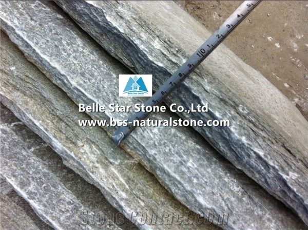 Grey Split Face Slate Wall Caps,Natural Stone Gate Post Caps,Green Slate Wall Coping,Green Pillar Caps,Slate Column Caps,Green Wall Top Stone,Slate Pillar Top Stone,Green Column Top Stone,Landscaping