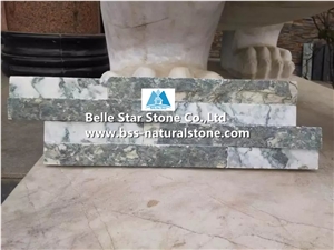 Lotus Green Marble Culture Stone,Marble Ledge Stone,Green Marble Stone Wall Cladding,Marble Stone Veneer,Marble Ledgestone,Green Marble Stacked Stone,Real Ledger Panels,Stone Wall Decor Stone