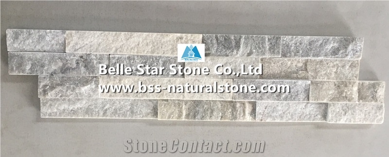 White Grey Quartzite Stone Cladding,Grey Quartzite Culture Stone,Blue Quartzite Stacked Stone,Natural Ledger Panels,Quartzite Ledgestone,Quartzite Stone Panels,Quartzite Thin Stone Veneer,Grey Stone