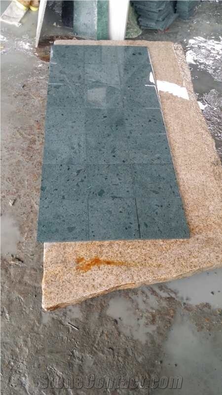 Peacock Green Stone Tiles for Swimming Pool