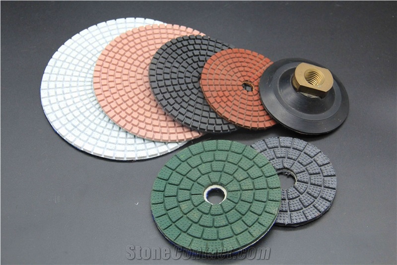 Plastic Copper Aluminum Rubber Velcro Backer Pad