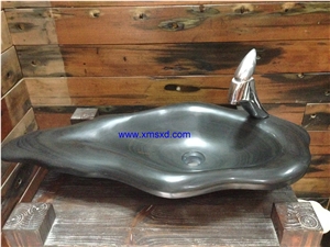 Natural Stone Vessel Sinks,Wash Basins,Irregular Sinks,Bathroom Sinks/Basins