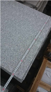 2cm Thick Flamed Hubei G603 Granite Tiles,Bianco Crystal Granite,Hubei White Granite,White Linen Granite