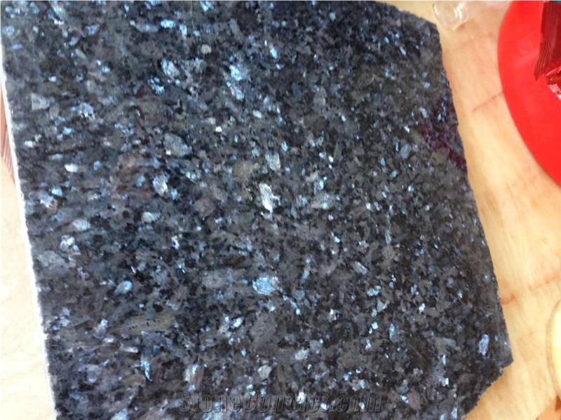 Blue Pearl Granite Slabs, Norway Blue Granite, Norway Granite Silver Pearl Slabs