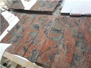 China Red Multicolor,Multicolor Red China,Rosso Multicolor Granite,Red Grain Multicolor Granite,China Multicolor Red Granite Steps/Stair Riser/Stair Treads/Staircase