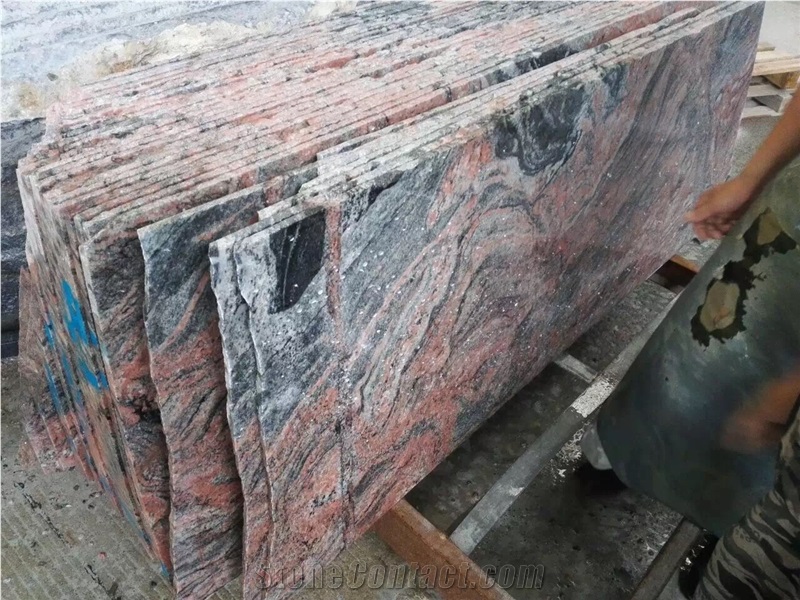 China Red Multicolor,Multicolor Red China,Rosso Multicolor Granite,Red Grain Multicolor Granite Floor Covering/Tiles/Flooring