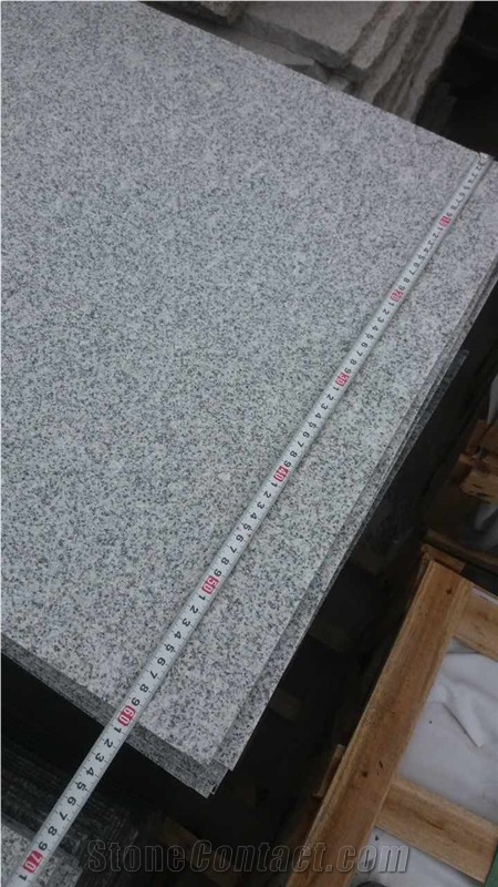 Flamed New G603 Granite Tiles,Bianco Crystal Granite Tiles,Hubei White Granite Tiles,Hubei White Linen Granite Tiles,Hubei Sesame White Granite Tiles