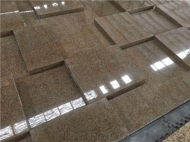 Golden Leaf Granite,Royal Gold,Ranyah Granite Slab&Tile for Exterior - Interior Wall and Floor Applications, Countertops, Mosaic, Fountains, Pool and Wall Capping, Stairs, Window Sills