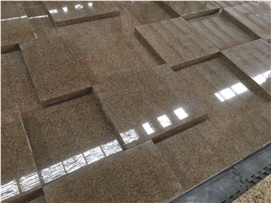 Golden Leaf Granite,Royal Gold,Ranyah Granite Slab&Tile for Exterior - Interior Wall and Floor Applications, Countertops, Mosaic, Fountains, Pool and Wall Capping, Stairs, Window Sills