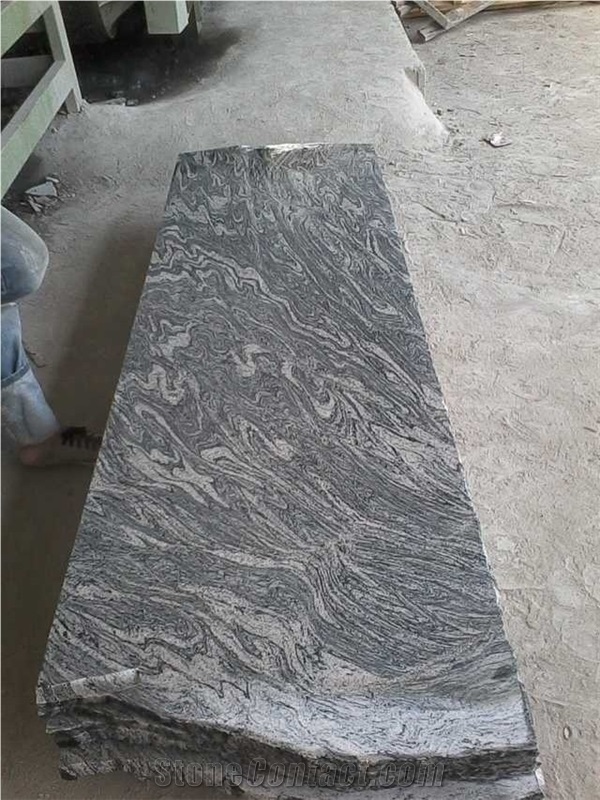 Half Slabs China Juparana Granite, Multicolor Granite Slabs, Polished China Juparana Granite Slabs