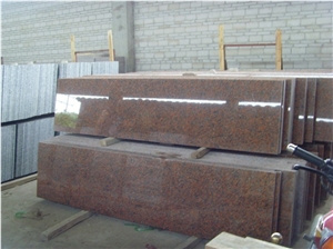Polished Charme,Copperstone,Crown Red,Feng Ye Red,Fengye Hong,G 562 Granite Slabs